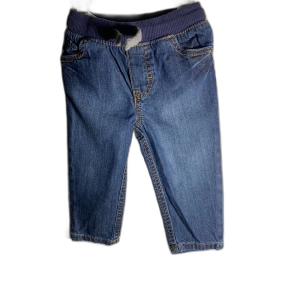 Carter Baby Pull-On Jean Pants 12M - Picture 1 of 3